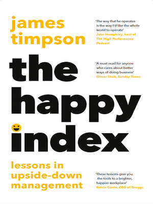 cover image of The Happy Index